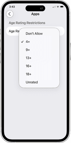 App age rating screen time iphone.png