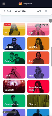 LivingRoom monitor Apple Music.gif