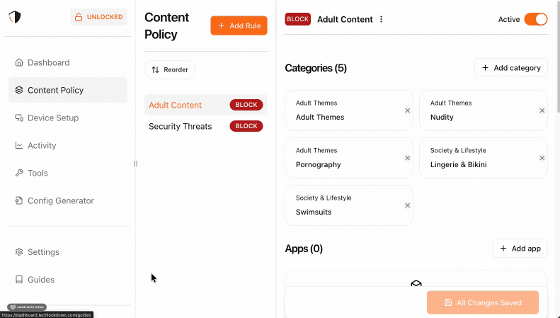 add rule to content policy.gif