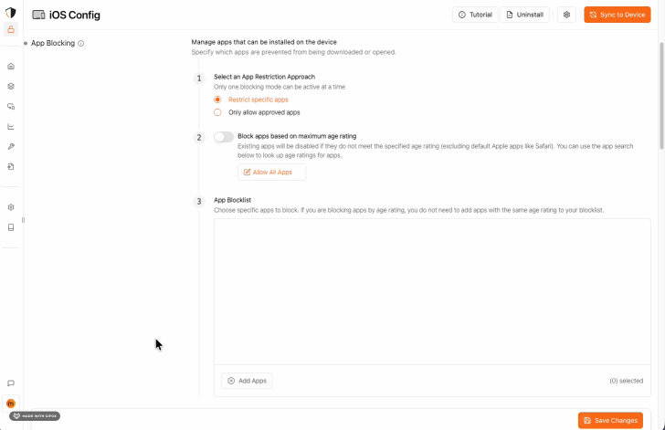 apple config file app allowlist add app store.gif