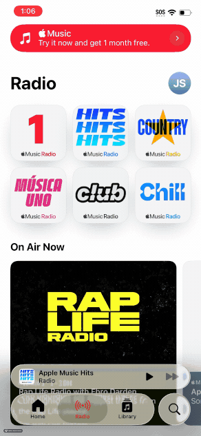 apple music radio disabled with content policy.gif