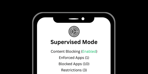 Enable Supervised Mode on iOS