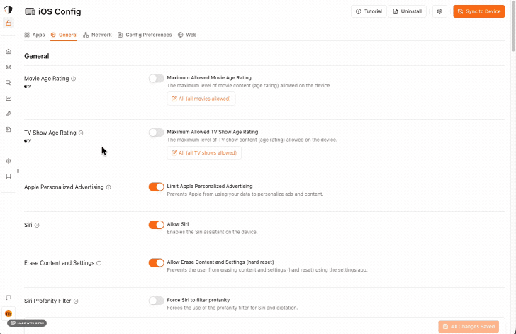 iOS config app section.gif