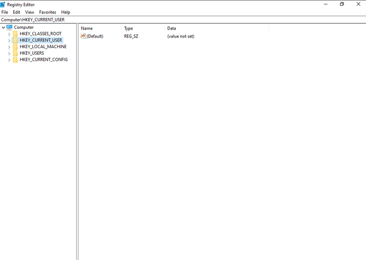 Registry Editor main screen.png