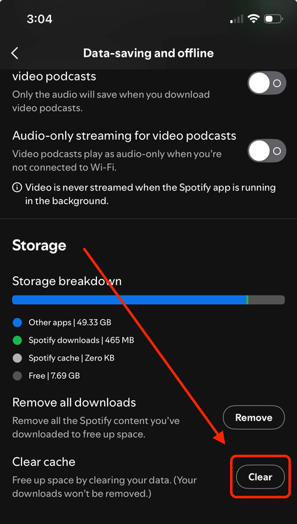 Spotify clear cache.png