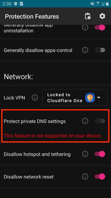 andoff private dns settings.jpg