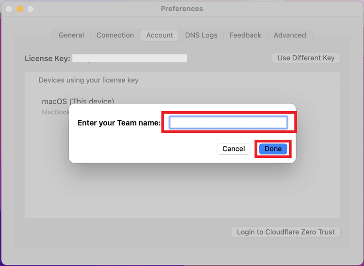 cloudflare-warp-mac-preferences-account-enter-organization-name.png
