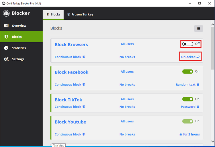 cold turkey lock block options listed highlighted.png