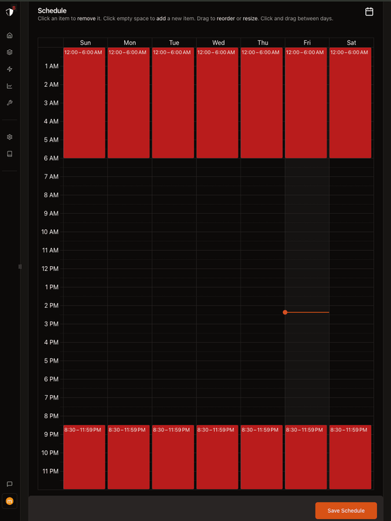 dashboard set schedule for block rule in evenings.png