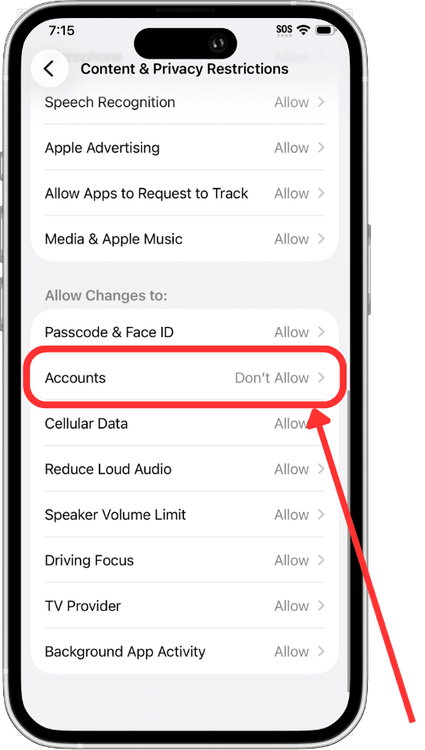 disallow changes to accounts screen time.png