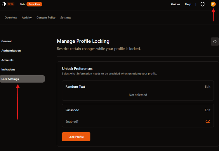 lock settings tech lockdown dashboard.png