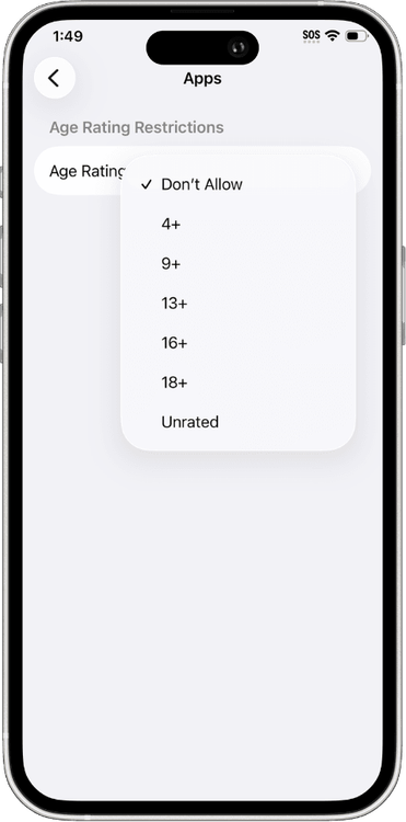 set maximum age rating for apps.png