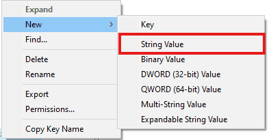 registry editor create new string value.png