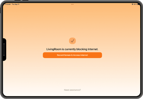 livingroom ipad turn on recorder.png